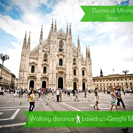 Centro San Babila - Central Tower Apartment W Ter * Milan